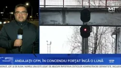 Sute de angajați de la CFM rămân în concendiu forțat până la sfârșitul lunii aprilie