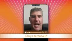 TV Oranje app videoboodschap - Gerry Leerentveld
