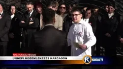 ÜNNEPI MEGEMLÉKEZÉS KARCAGON
