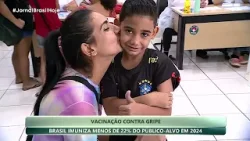 JBH | Vacinação Contra a Gripe: Brasil imuniza menos de 22% do público-alvo - 24/04/2024