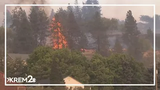 Spokane County Commissioners emphasize safety as Spokane Area Fires continue to burn