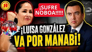 ¡Luisa vuelve con todo! Pachakutik le abre la puerta para pelear Manabí
