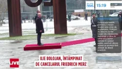 Premierul Ilie Bolojan s-a întâlnit cu cancelarul Friedrich Merz, la Berlin Premierul Ilie Bolojan s-a întâlnit cu cancelarul Friedrich Merz, la Berlin
