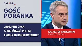 Gawkowski: The Russians want to paralyze Poland and they are doing it consistently | MORNING GUEST