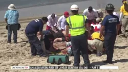 Realizan simulacro masivo en las playas de Mazatlán