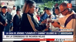 CINCO TV - LA CASA DE JÓVENES "LEVÁNTATE Y CAMINA" CELEBRÓ SU 11° ANIVERSARIO EN LA COMUNIDAD
