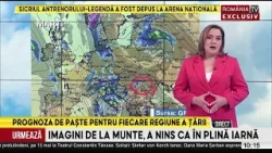 Trei zile cu ploi, lapoviţă şi vânt puternic. Oana Păduraru are ultima prognoză Trei zile cu ploi, lapoviţă şi vânt puternic. Oana Păduraru are ultima prognoză