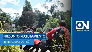 ALLEGED RECRUITMENT IN CATATUMBO