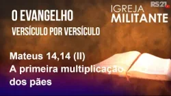 Igreja Militante - 07/01/2026 - Mateus 14,14 (II) – Primeira multiplicação dos pães