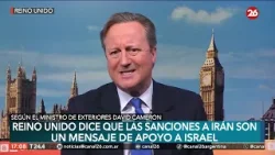 MEDIO ORIENTE | Reino Unido dice que las sanciones a Irán son un mensaje de apoyo a Israel