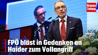 FPÖ celebrates Jörg Haider in Innsbruck | krone.tv NEWS