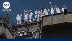 USS Lincoln returns from 10-month deployment