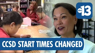 Parents adapt to new Clark County School District start times