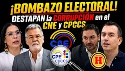 ¡BOMBAZO ELECTORAL! Destapan  Corrupción en el CNE y CPCCS