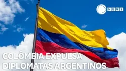 Colômbia anuncia expulsão de diplomatas argentinos após Milei chamar Petro de "assassino terrorista"