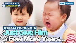 [Weekly Highlights] Your Weekly Baby Fever? [The Return of Superman] | KBS WORLD TV 240414