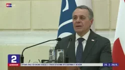 Švajcarski ministar spoljnih poslova u Sarajevu: Akcenat na izborima!