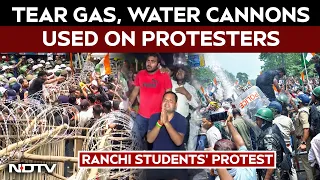 Ranchi Protest | Jharkhand Student Protest: Peace March Turns Chaotic Amid Police Action