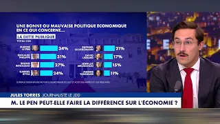 Jules Torres: "Marine Le Pen is increasingly credible on this issue"