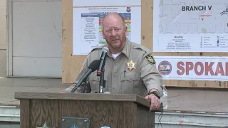 Spokane Area Fires Evacuation Update Full Presser | August 9, 1:30 p.m.