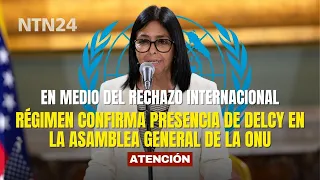 Regime confirms Delcy Rodríguez's attendance at UN General Assembly amid backlash