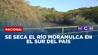 Se seca el río Moramulca en el sur del país