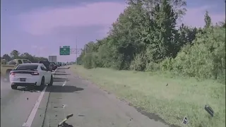 FHP: Driver falls asleep on I-75, resulting in a four-car crash