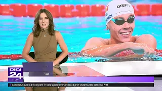 David Popovici: ”Le-am spus alor mei că nu vreau să știu câți bani fac”