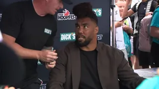 Seahawks' Leonard Williams, college athletes headline Day 1 of Hoopfest