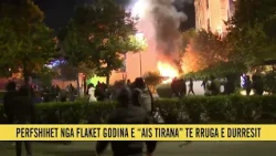 Policia ndërhyn pranë turmës, disa studentë tentojnë të futen në komisariatin 2