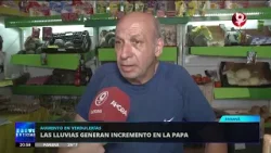 Las lluvias generan incremento en el precio de la papa