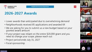 Empowerment Grant   What's Next for Grantees virtual lunch n learn training 20260721 165917UTC Meeti