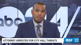 ABC24 News Update | Attorney arrested for making threats at Jackson City Hall