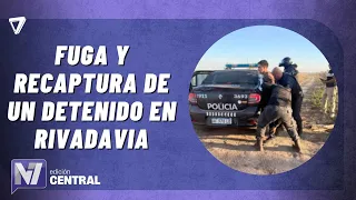 RIVADAVIA | Escaped from police station and was recaptured after an intense operation