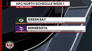 NFC North ready to tackle Week 1
