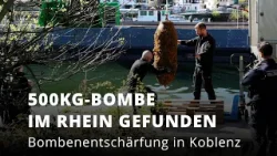500kg-Bombe im Rhein gefunden!