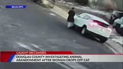 Douglas County investigating animal abandonment after woman drops off cat