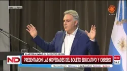 "La Nación no produce nada, sólo nos ha producido problemas", Llaryora volvió a criticar a Milei