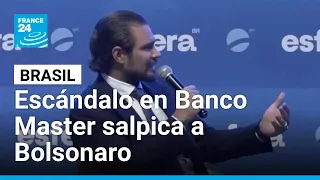 Expropietario del Banco Master, en el centro del escándalo que salpica a Flávio Bolsonaro