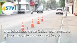 Municipalidad de La Ceiba, comenzara a utilizar inmovilizadores de vehículos.
