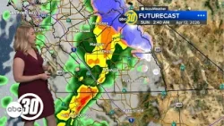 В эти выходные в Центральной Калифорнии ожидаются грозы и сильные ливни.