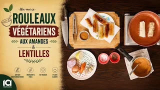 Mix-moi ça: Rouleaux Végétariens aux Amandes & Lentilles