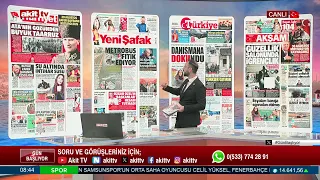 What will Turkey be talking about today? | August 30, 2026 Newspaper headlines