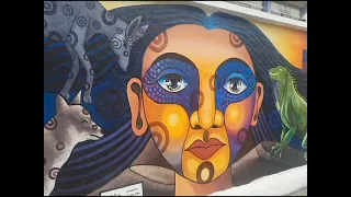 Artists from Ecuador and Peru unveil the “Cross-Border Mural of Friendship”