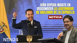 Iván Cepeda insists on questioning the legitimacy of Abelardo de la Espriella