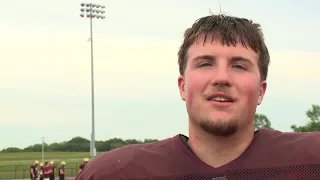 Zach Furthmiller full interview at Columbia City Eagles football practice on 8/11/26