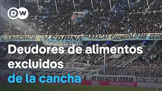 Argentina prevents parents who don't pay child support from entering stadiums