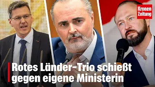 Red state trio fires at their own minister | krone.tv NEWS