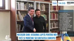 Nicușor Dan, mesaj de susținere față de Ucraina la patru ani de la invazia Rusiei