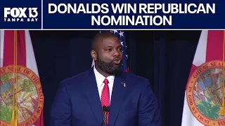 Florida governor primary: Byron Donalds takes Republican nomination